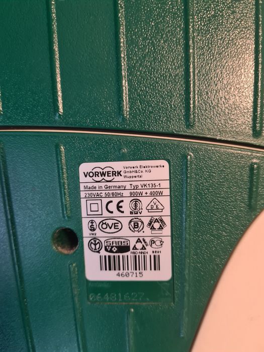 Aspirator vertical vorwerk vk 135