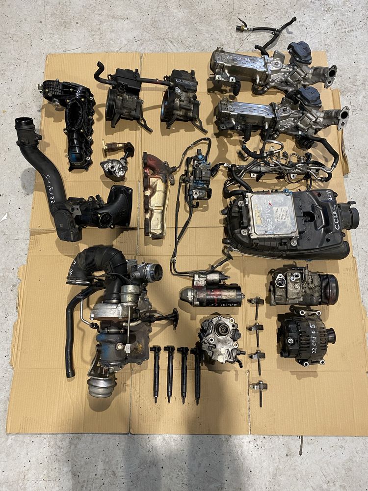 Accesorii motor Mercedes 2.2 cdi bi-turbo euro5 compresor alternator