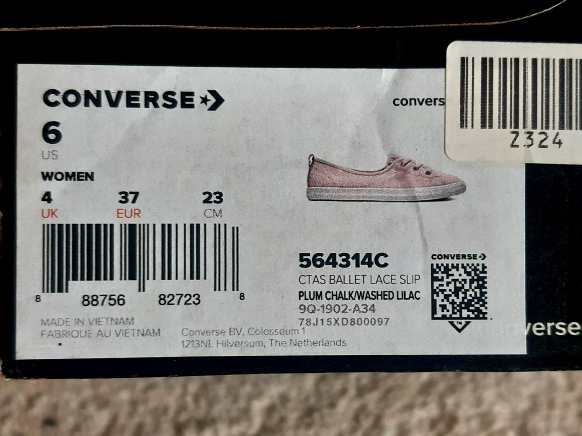 Чисто нови балеринки Converse