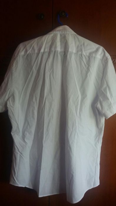 Camasa alba mânecă scurta