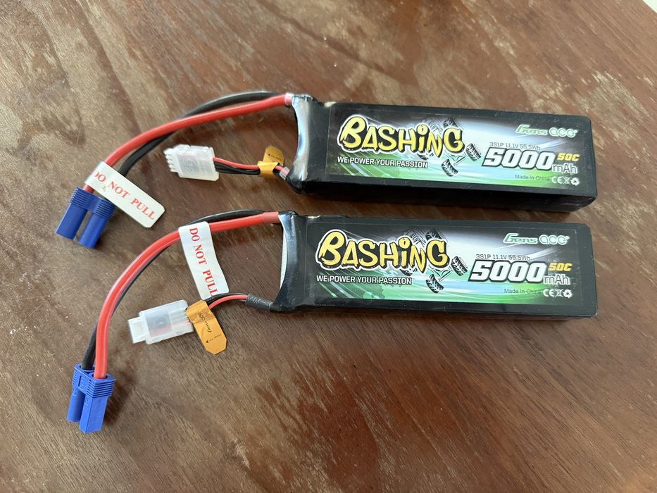 2x Baterii 5000 MaH LiPo - 11.1V 55.5W