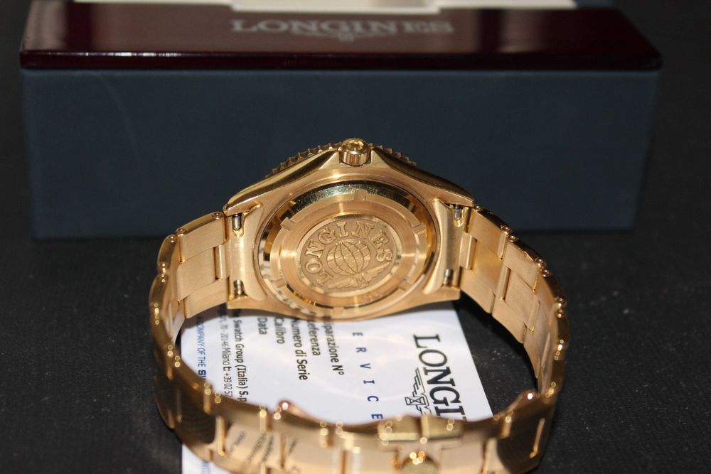 Longines Admiral 5 stars NOS-Ceas aur 18k