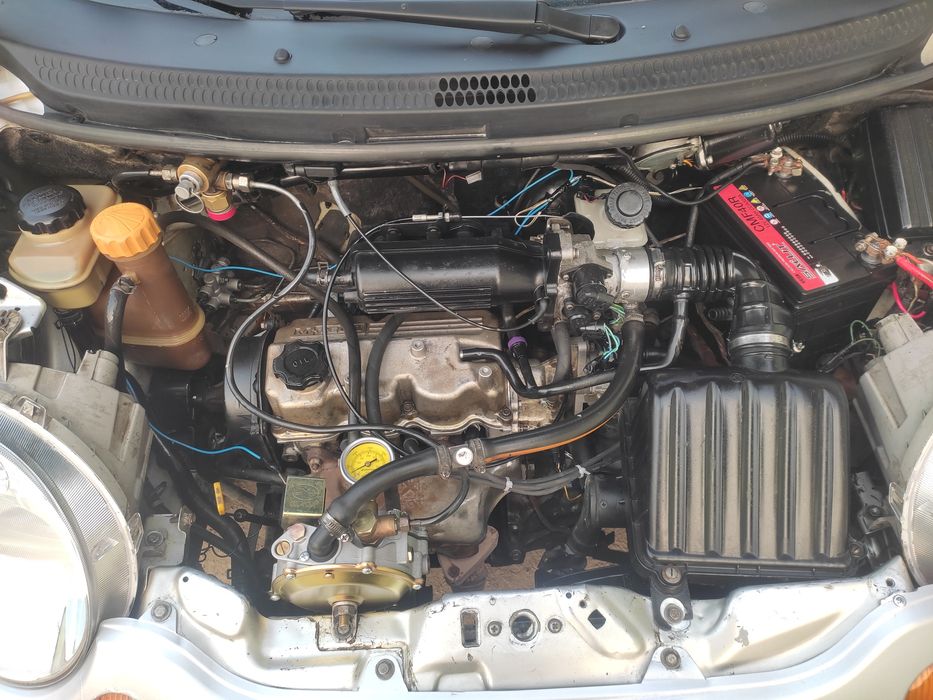 Матиз мих метан газ