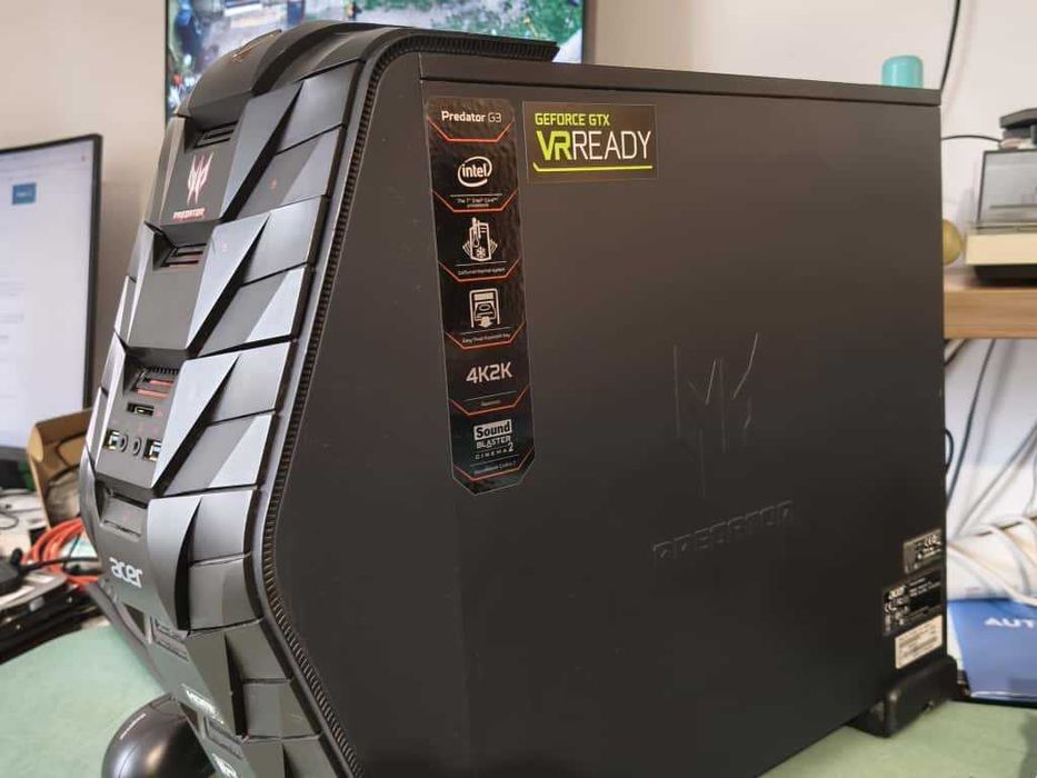 PC Gaming Acer Predator G3-710 | i7-7700 | RX570 | 28GB RAM | Monitor