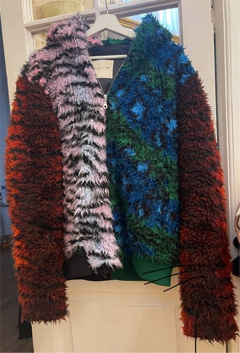 Jacheta pufoasă Kenzo& HM marimea L