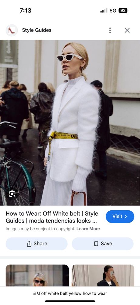 OFF-WHITE 100% оригинален колан
