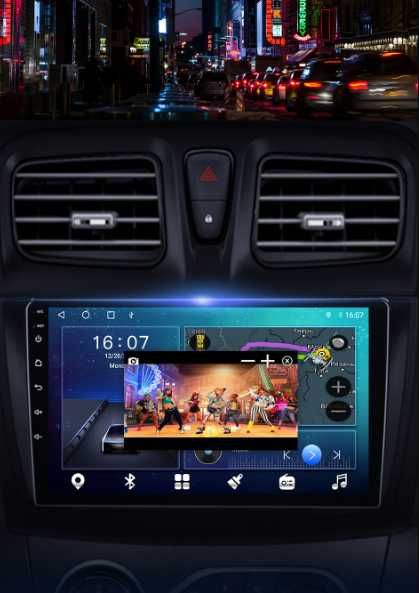 Navigatie Dacia Logan/Sandero2- 2012/2019, 8Core CarPlay, modul Sim