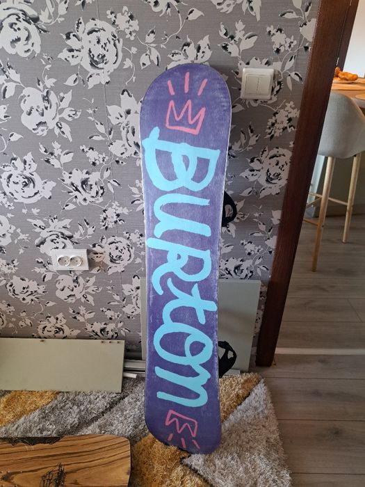 Детска сноуборд дъска Burton Chicklet 125 см