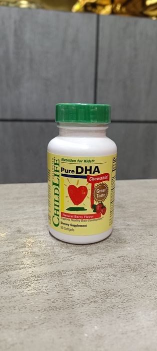 Child life pure kid's DHA chewable 90 softgels