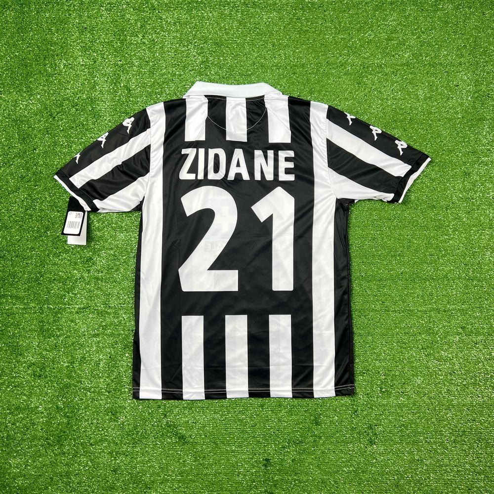 Ретро футболна тениска на Зидан/Juventus/Zidane/99/00