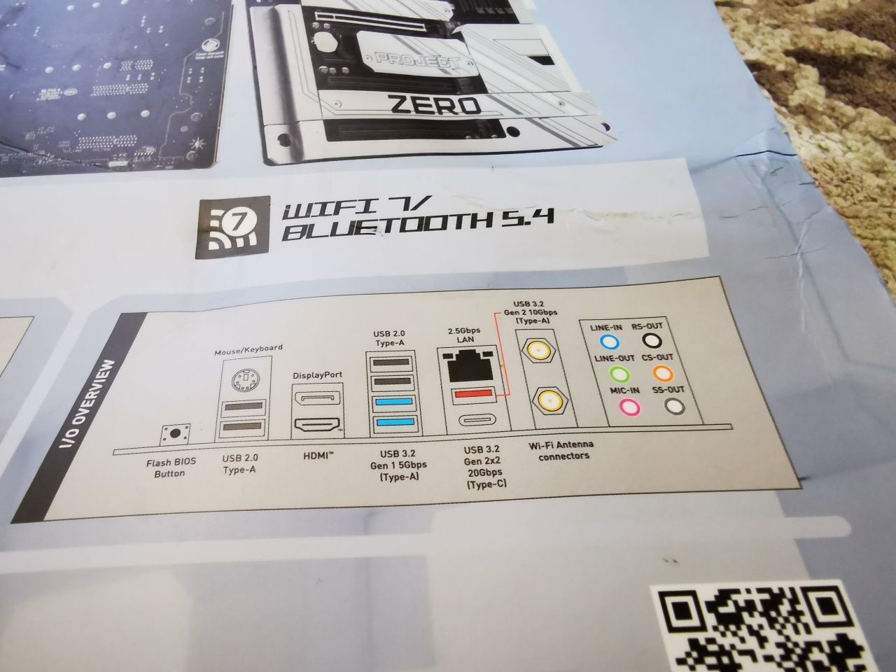 Дъно Msi z790 project ZERO