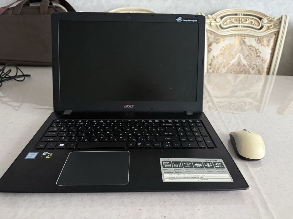 Ноутбук Acer aspire E5-575G-55RB