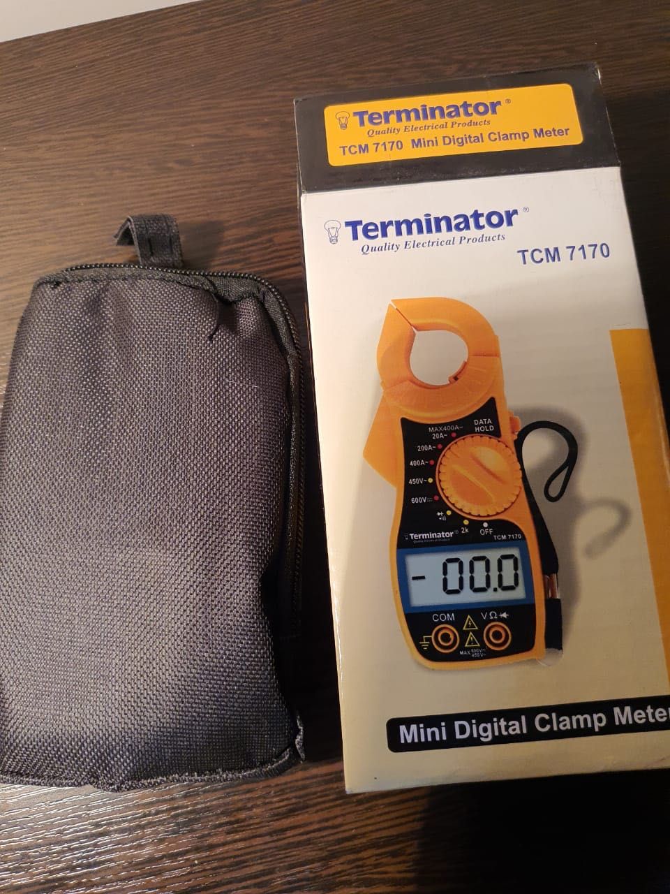 Маленькие мини цифровые клещи серии Terminator TCM 7170 с щупами