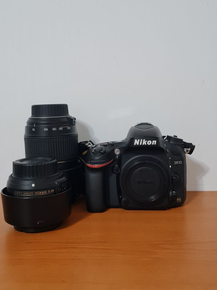 Vând Nikon d610 cu accesorii