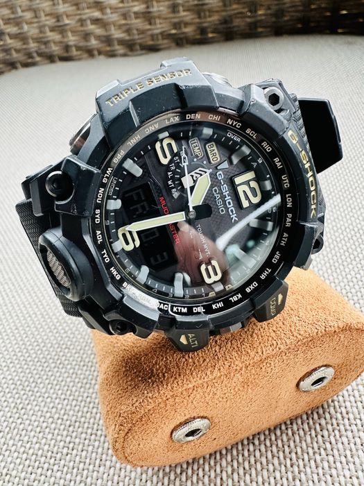 Casio G-Shock Mudmaster GWG-1000 1A Tough Solar 56mm