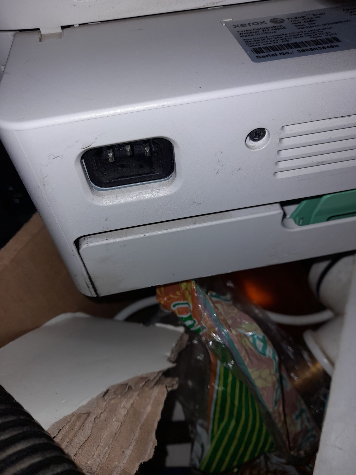 Принтер картриджный Phaser 3140
