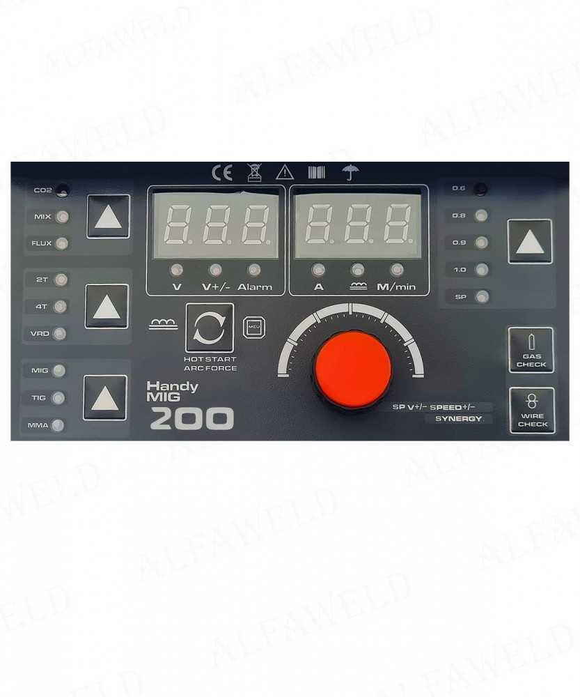 Aparat sudura 3 in 1tip invertor Alfaweld HandyMIG 200 Synergic