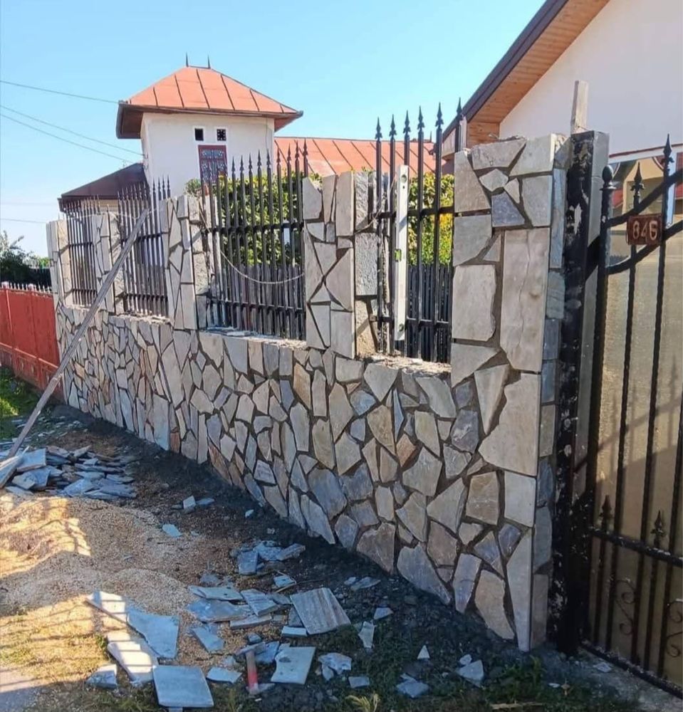 vand si montez piatra naturala de munte