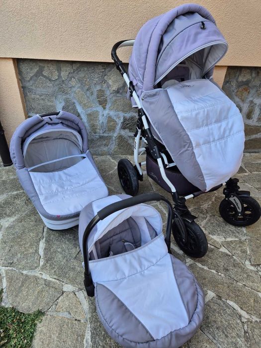 Бебешка количка ZIPP 3в1.