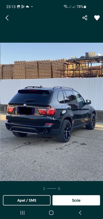 BMW  X5  / Euro 5 / 2011 / 3.0D / Panoramic / Full Option  /  Variante