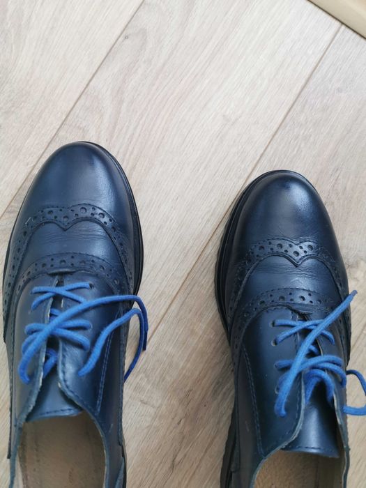 Pantofi piele naturala-  oxford măsura 37