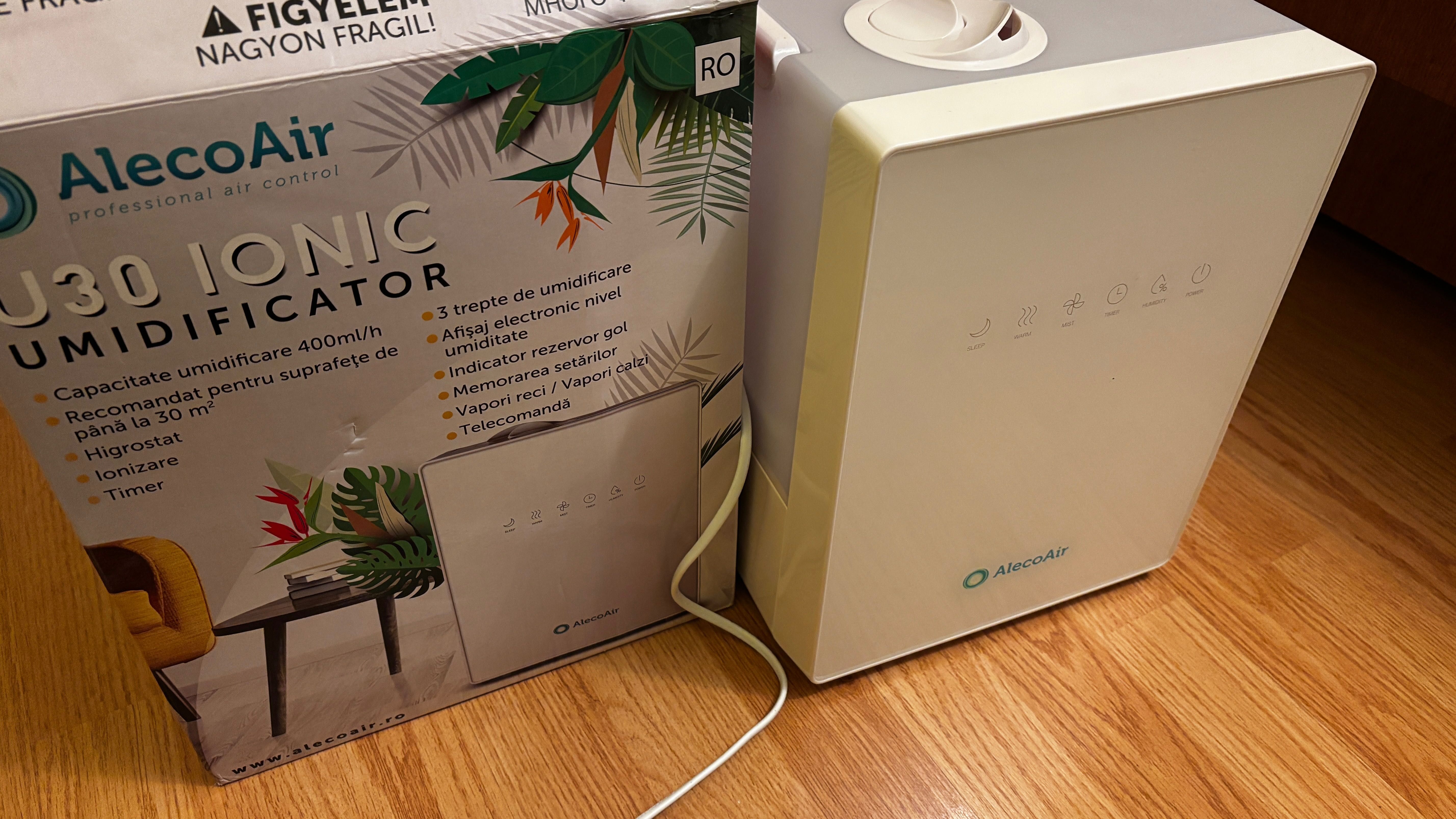 Umidificator ultrasunete AlecoAir U30 IONIC
