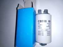 Кондензатор CBB60/ 10MFD/ 450VAC (чисто нов)