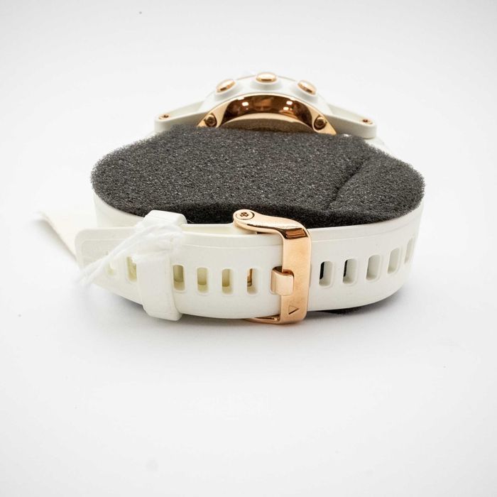 Garmin Fenix 5s Plus Rose Goldtone with Carrara White Band