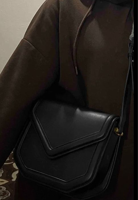 Чанта с геометричен капак Mango