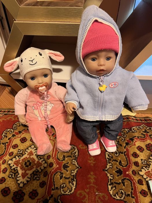Păpusi Baby Annabell si Baby Born originale+haine/accesorii Zapf