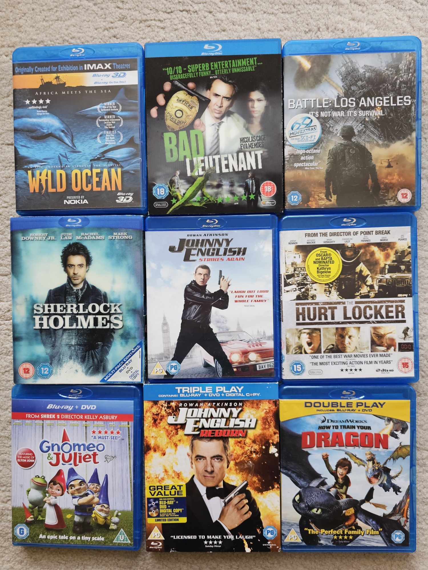 Оригинални DVD  Blu-Ray от лична колекция