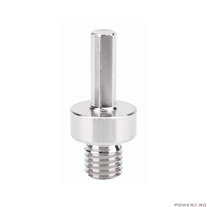 Set 12 piese freze diamantate si adaptor M14/HEX, Powermat