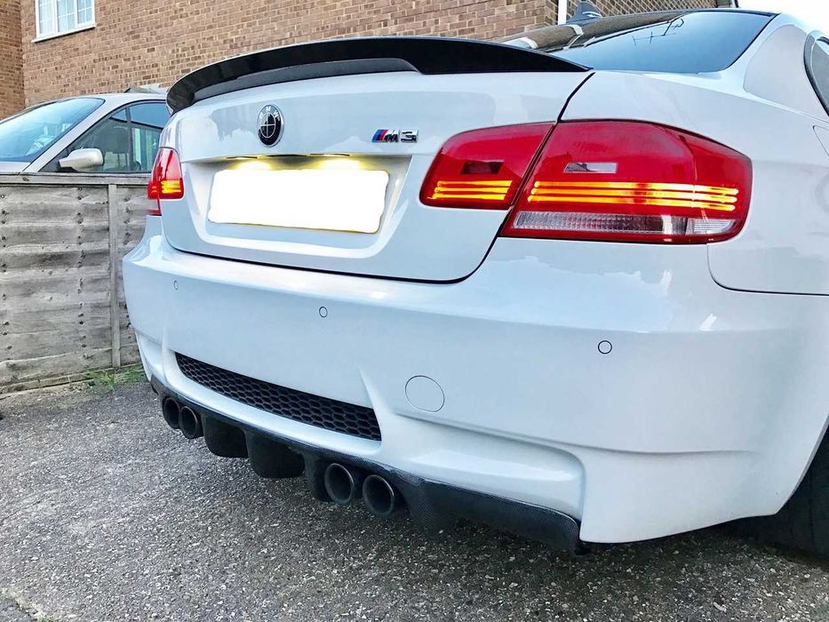 Eleron Lip Codita Portbagaj BMW E92 Performance High Kick Negru Lucios