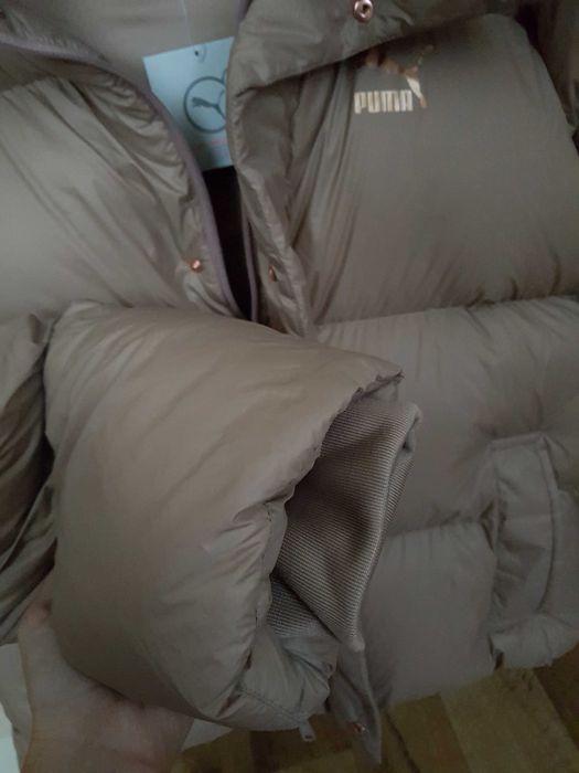 geaca iarna Puma puf bej puffer puf gasca ca The North Face