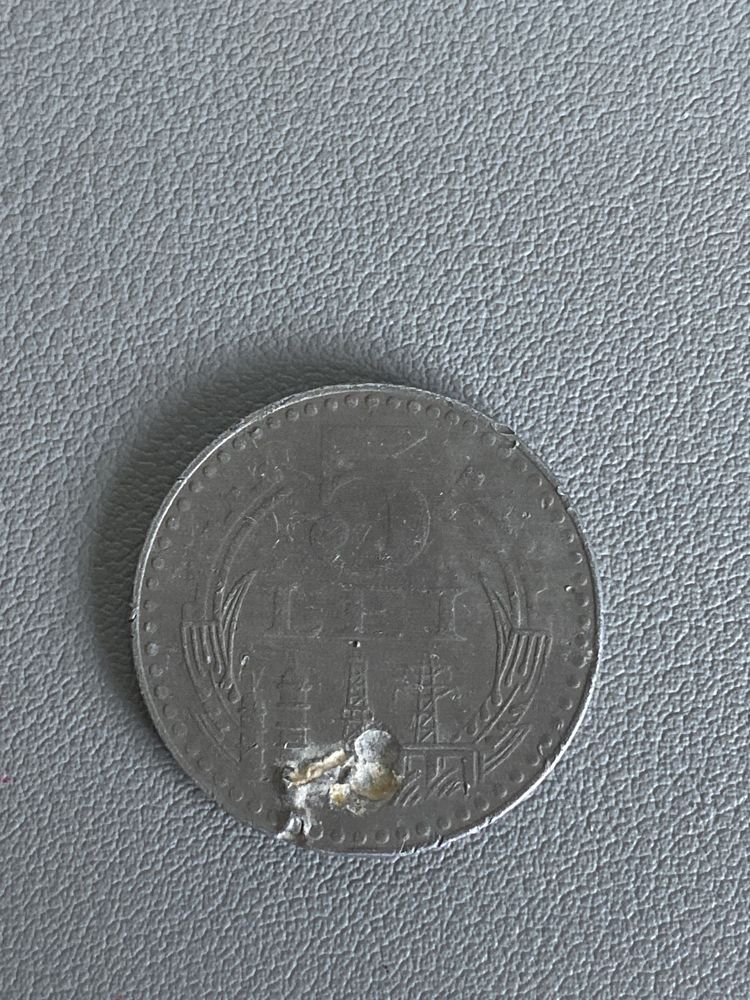 moneda 5 lei din anul 1978