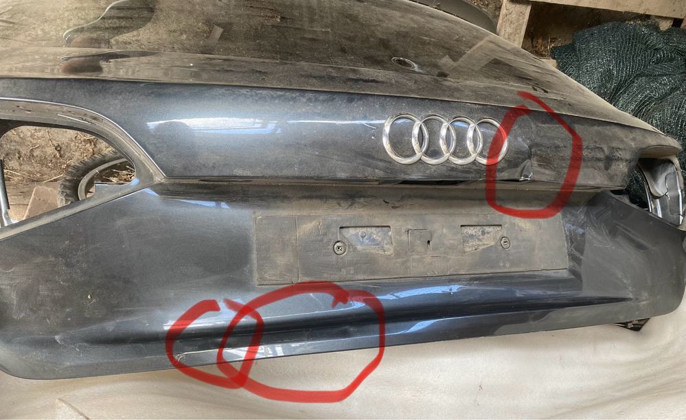 Haion cu luneta spate Audi A4 b8 kombi