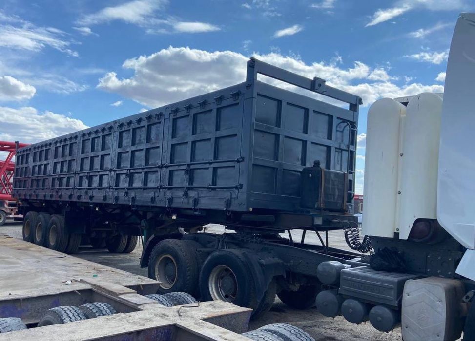 А7 HOWO тягач 2023 йил 100 тонна прицеп