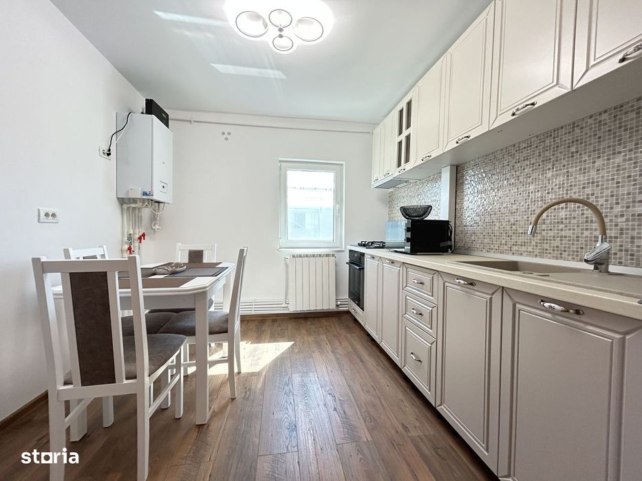 Apartament 3 camere amenajat modern centrala termica Galeriile Soveja