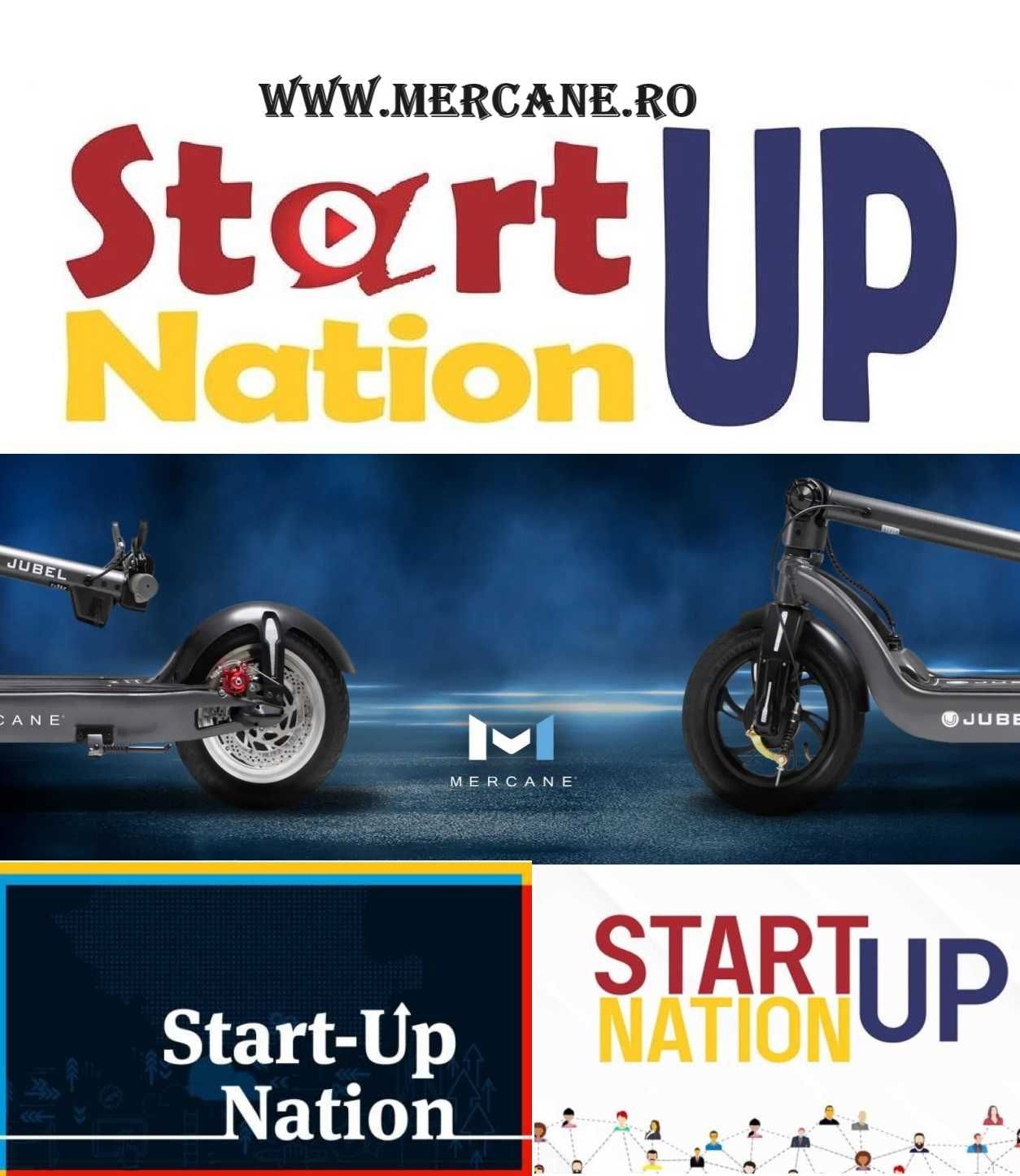 Program START UP NATION trotinete si biciclete electrica