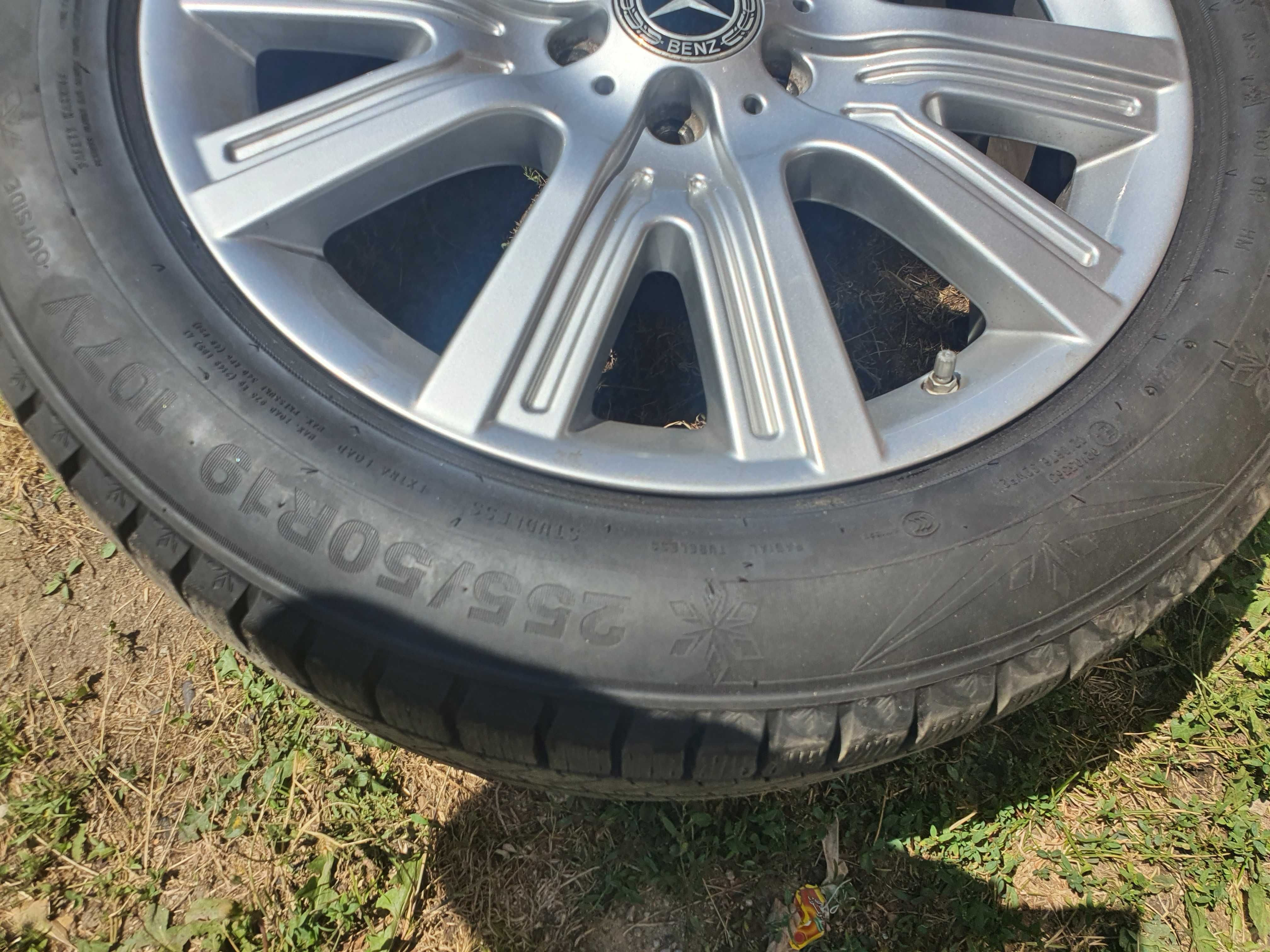 Оригинални MERCEDES джанти с нови зимни гуми