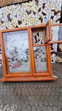 Продам окно деревянной сделан под пластик