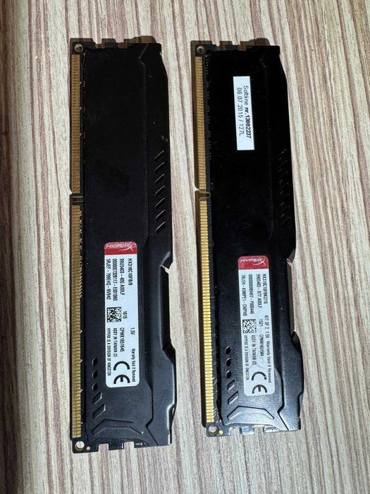 Memorie DDR3 Fury HyperX 2x8g