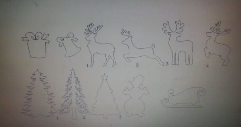 Новогодние украшения,  Снежинки, Новый год