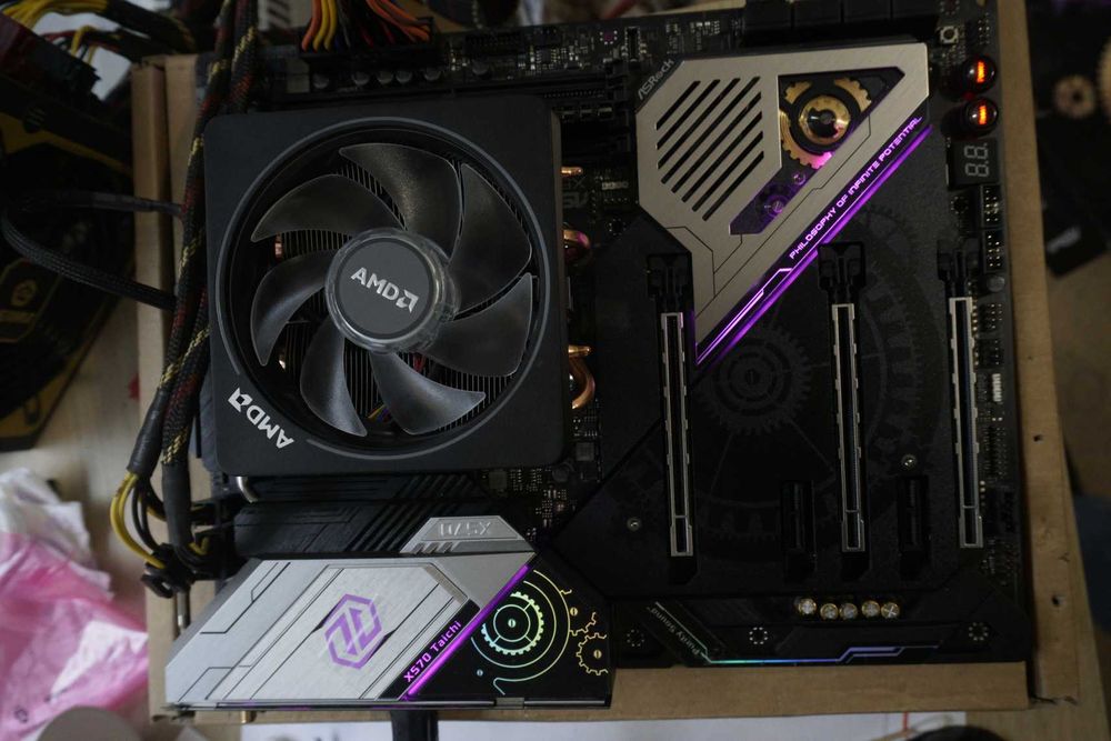 АМ4 Дъно, дънна платка X570 Asrock Taichi / Вкл.ДДС