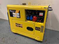 Generator Curent Diesel 5kVA Metallo HP6500LN-3 Olanda (Nou/Factura)
