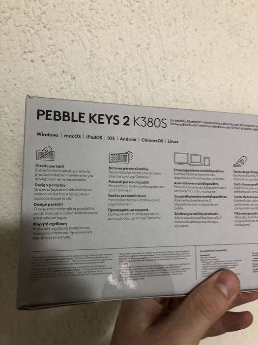 Tastatura logitech peeble keys 2