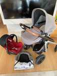 Детска количка MAXI COSI, модел Lila и кош за кола Cabrio Fix