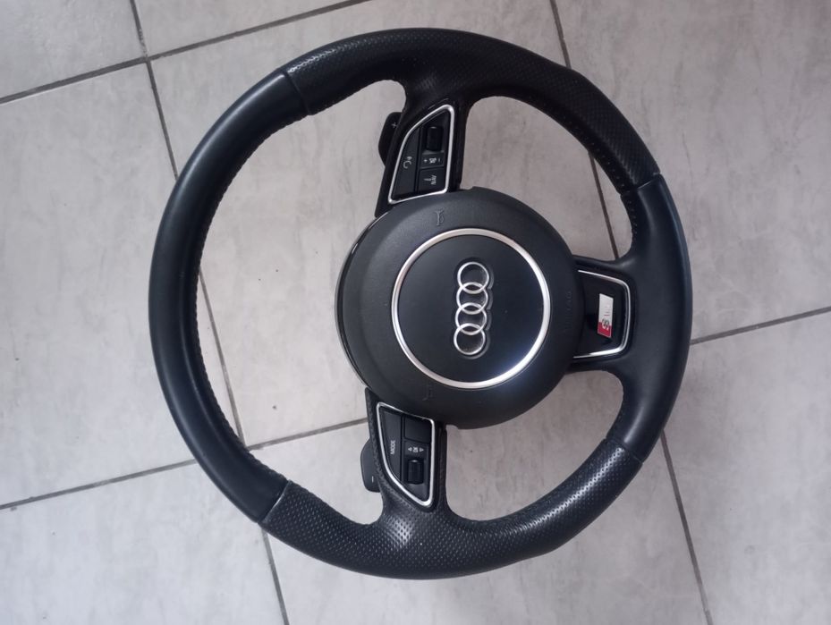 Volan s-line cu padele audi A4 a5 a6 Q5 /airbag
