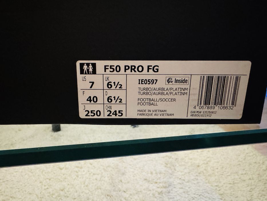 Ghete de fotbal Adidas F50 PRO FG