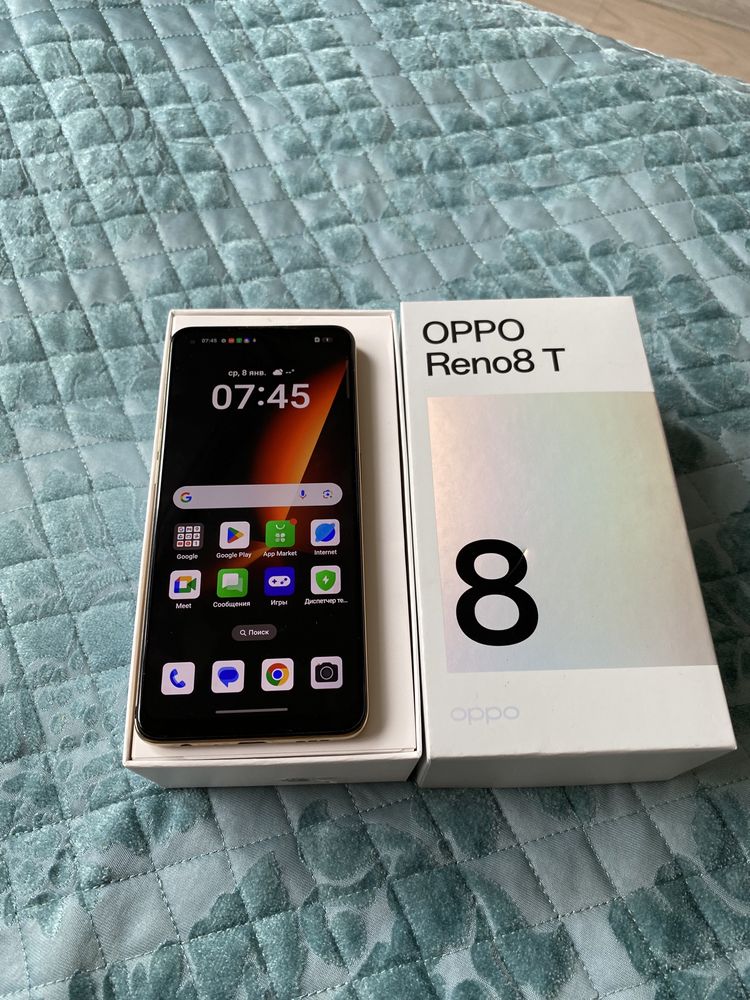 Oppo reno 8T.  8/256